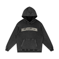 Snow Washed Loose Cotton Hoodie
