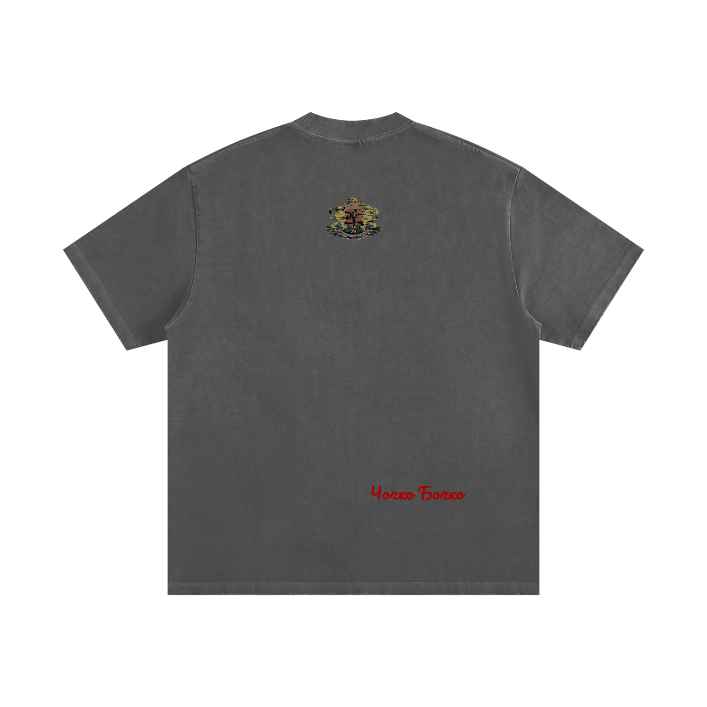 Heavyweight Vintage Washed Frayed T-Shirt