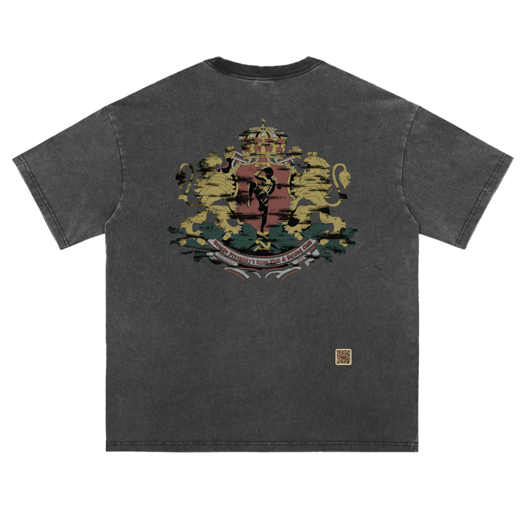 Vintage Washed Loose Fluffy T-Shirt