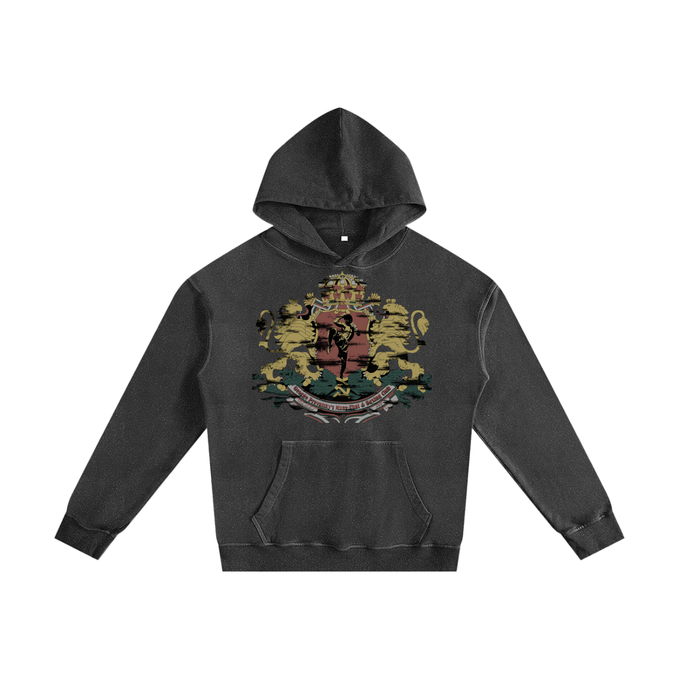 Vintage Washed Cotton Hoodie