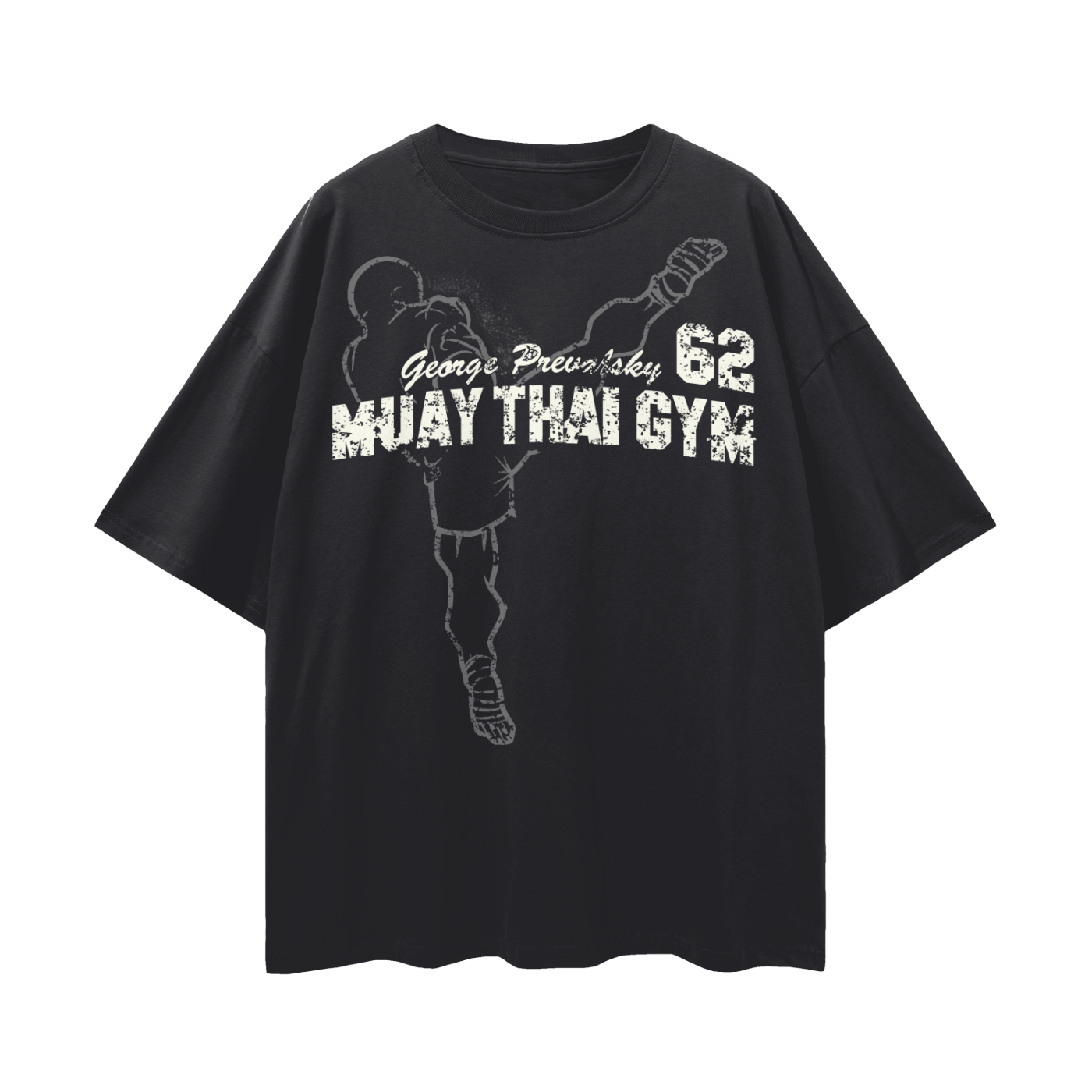 Streetwear Loose Drop Shoulder T-Shirt