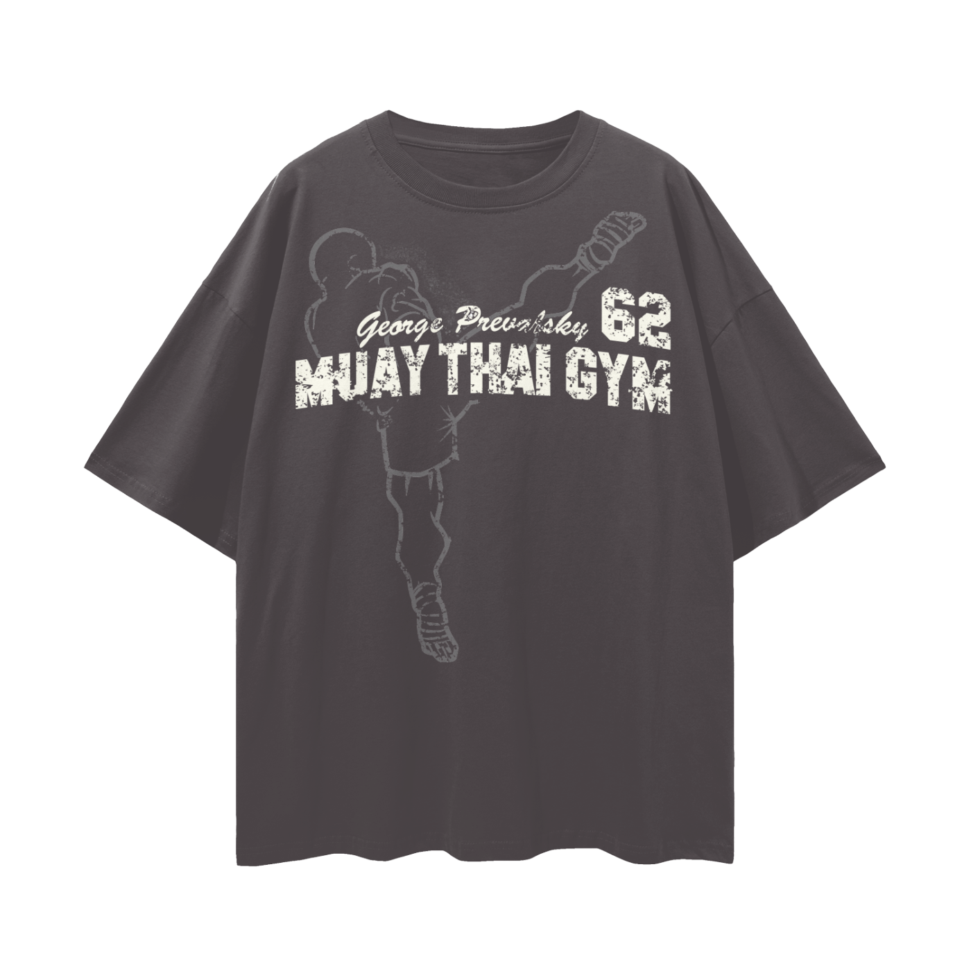 Streetwear Loose Drop Shoulder T-Shirt